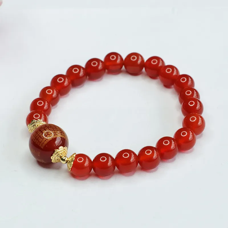The Years Are Quiet Agate Bracelets Unisex-5
