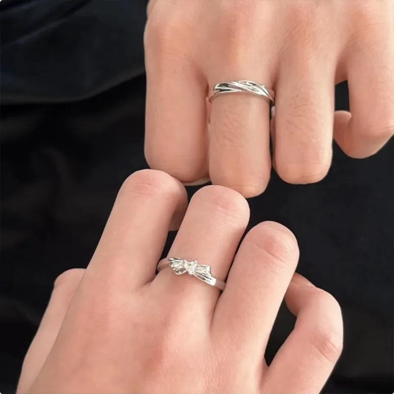 The Years Are Quiet Alloy Rings Unisex-4