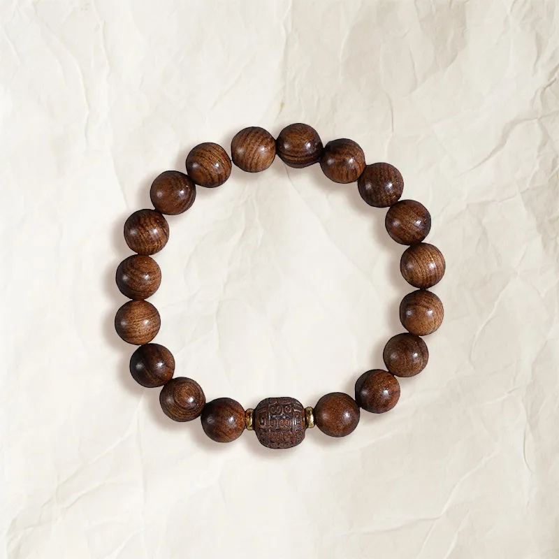 The Years Are Quiet Padauk Wooden Bracelets Unisex-6