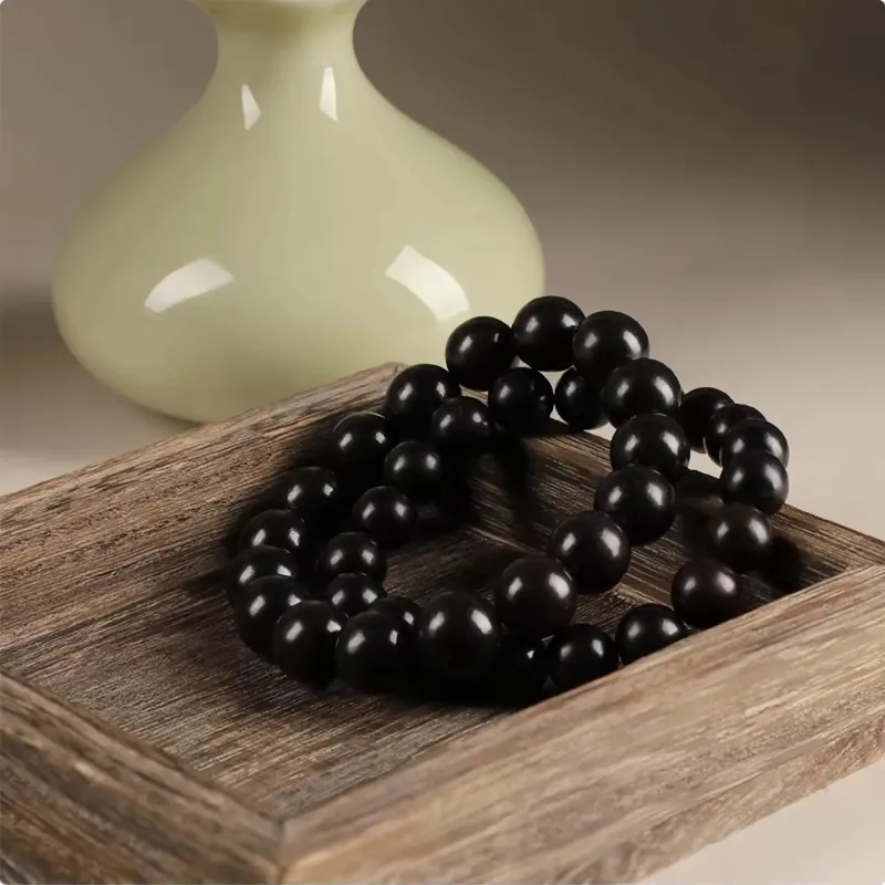 The Years Are Quiet Ebony Bracelets Unisex-7
