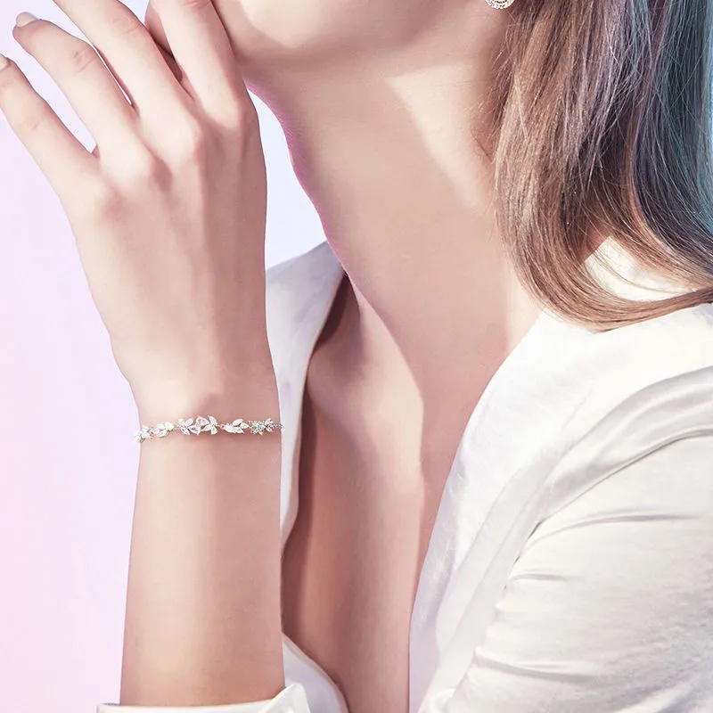 The Years Are Quiet Alloy Bracelets Women's-4
