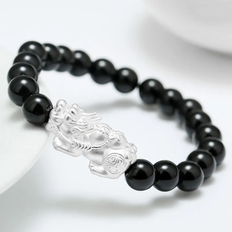The Years Are Quiet Agate Bracelets Unisex-3