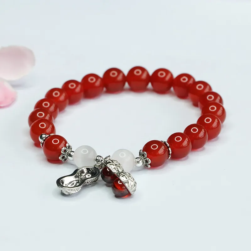 The Years Are Quiet Agate Bracelets Unisex-3
