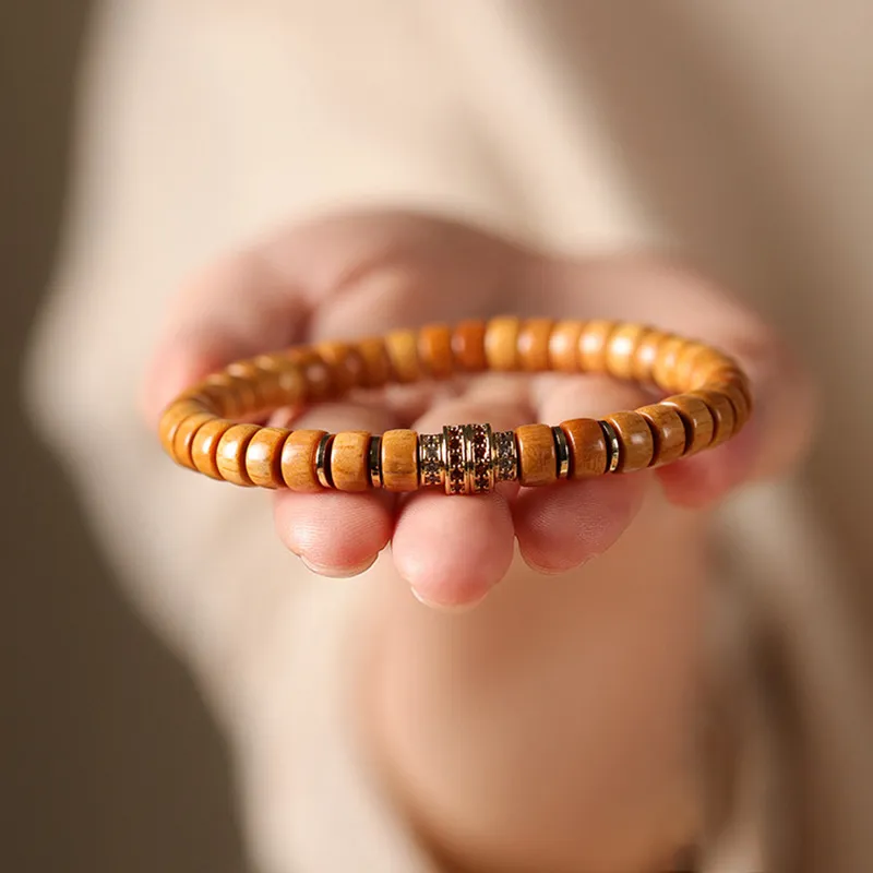 The Years Are Quiet Tribute Wood Bracelets Unisex-6