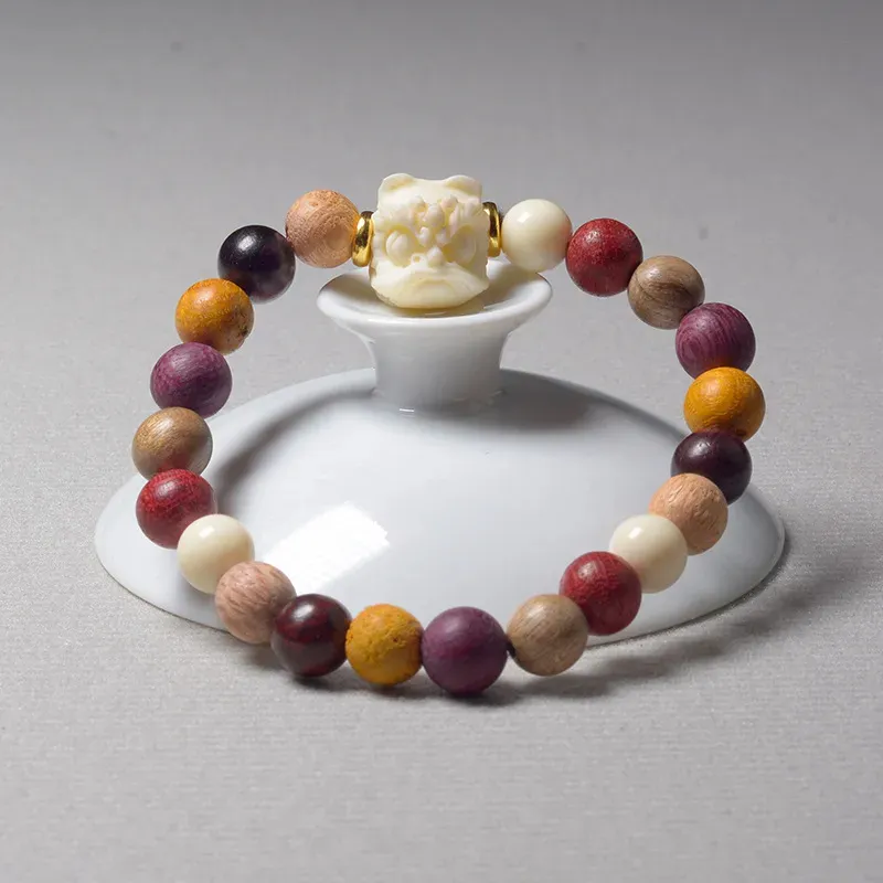 The Years Are Quiet Sandalwood Bracelets Unisex-4