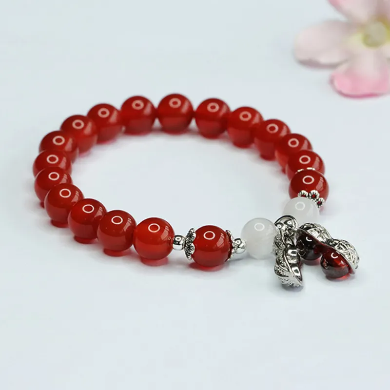 The Years Are Quiet Agate Bracelets Unisex-4