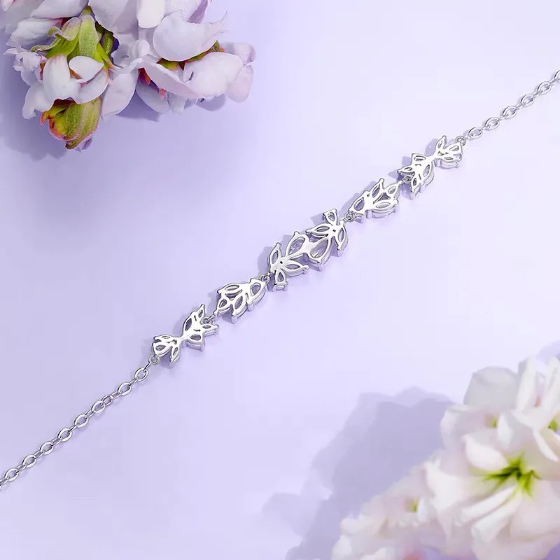 The Years Are Quiet Alloy Bracelets Women's-3