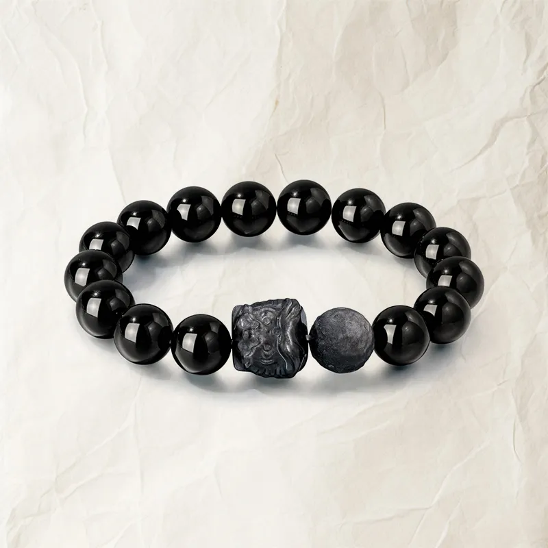 The Years Are Quiet Ebony Bracelets Unisex-3