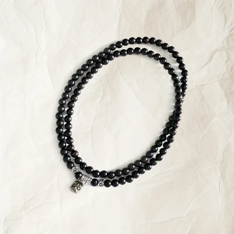 The Years Are Quiet Ebony Wooden Bracelets Unisex-2