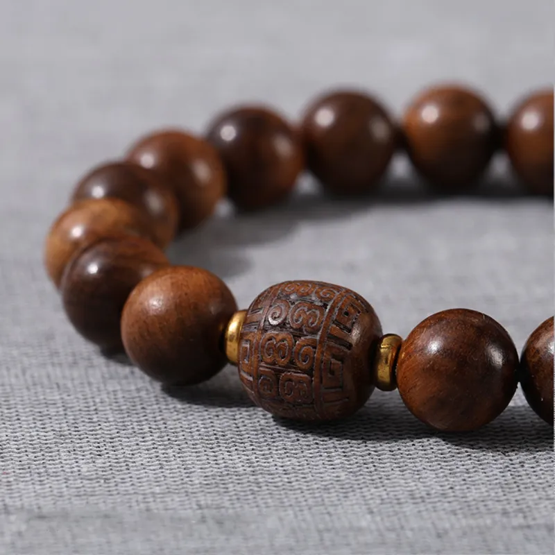 The Years Are Quiet Padauk Wooden Bracelets Unisex-4