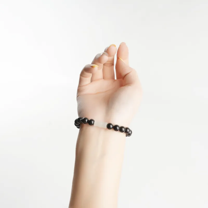 The Years Are Quiet Ebony Bracelets Unisex-4