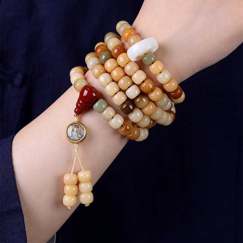 The Years Are Quiet Bodhi Root Bracelets Unisex-1