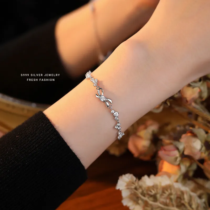 The Years Are Quiet Alloy Bracelets Women's-2