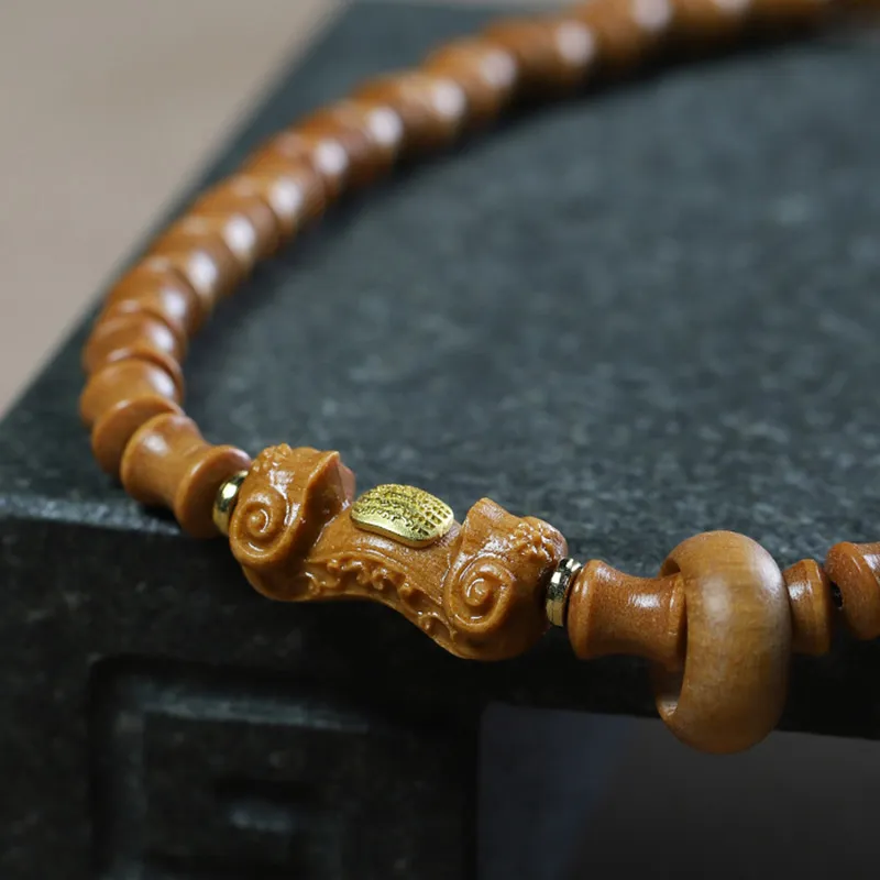 The Years Are Quiet Barbie Sandalwood Bracelets Unisex-1