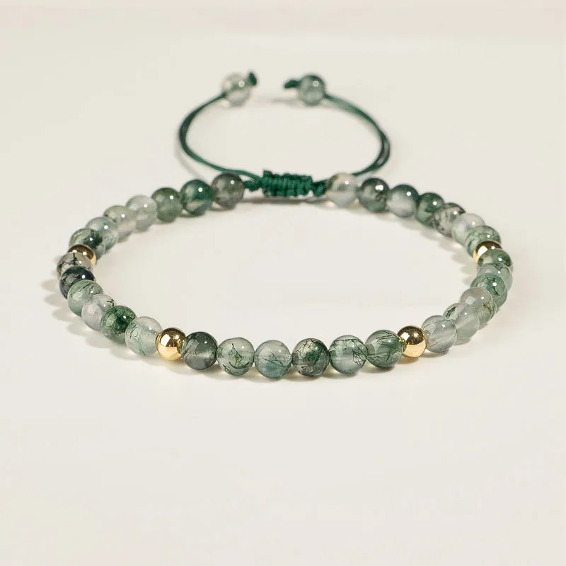 The Years Are Quiet Agate Bracelets Unisex-5