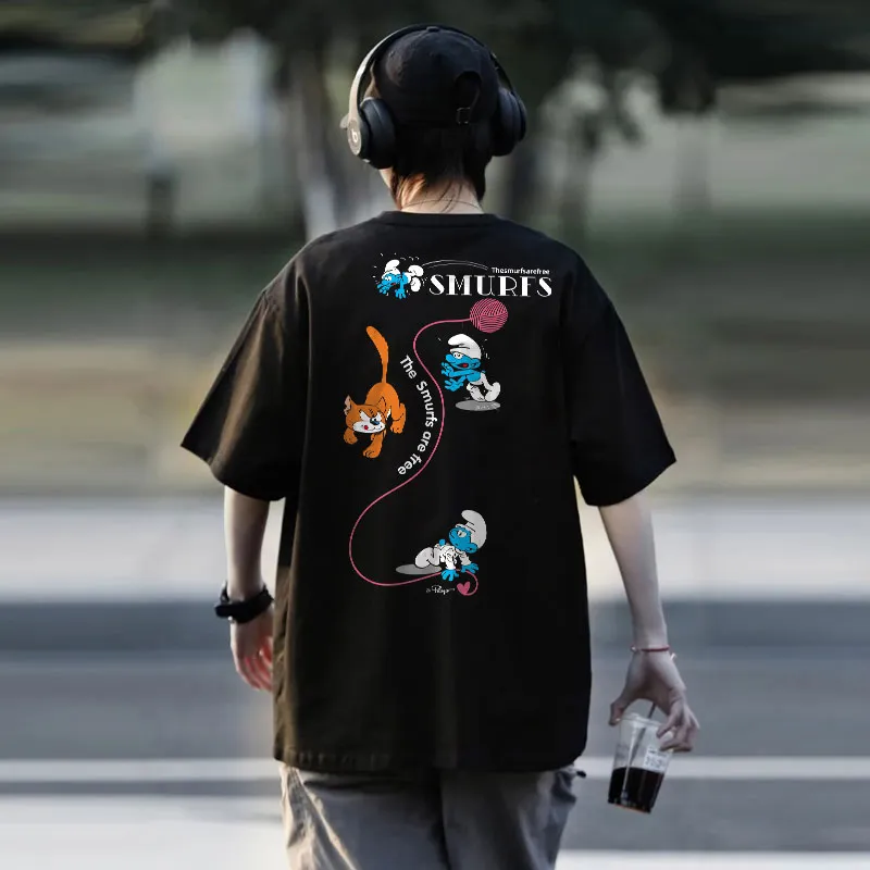 The Smurfs T Shirts Unisex-2