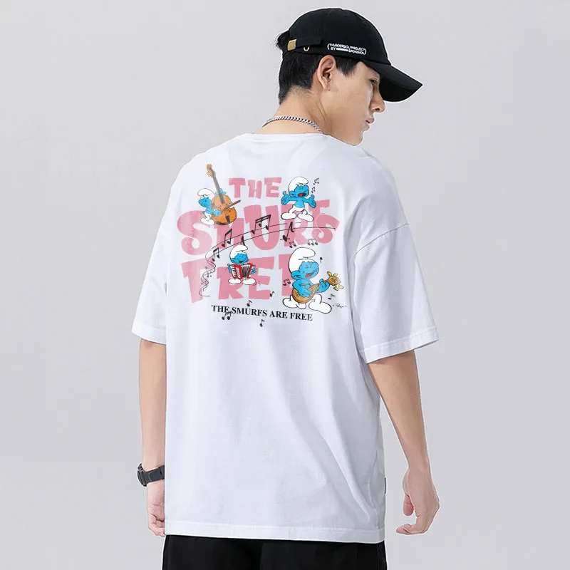 The Smurfs T Shirts Unisex-2