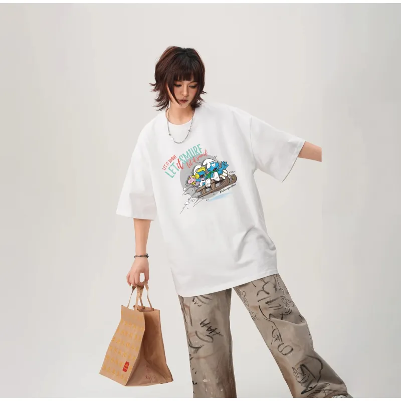 The Smurfs T Shirts Unisex-6