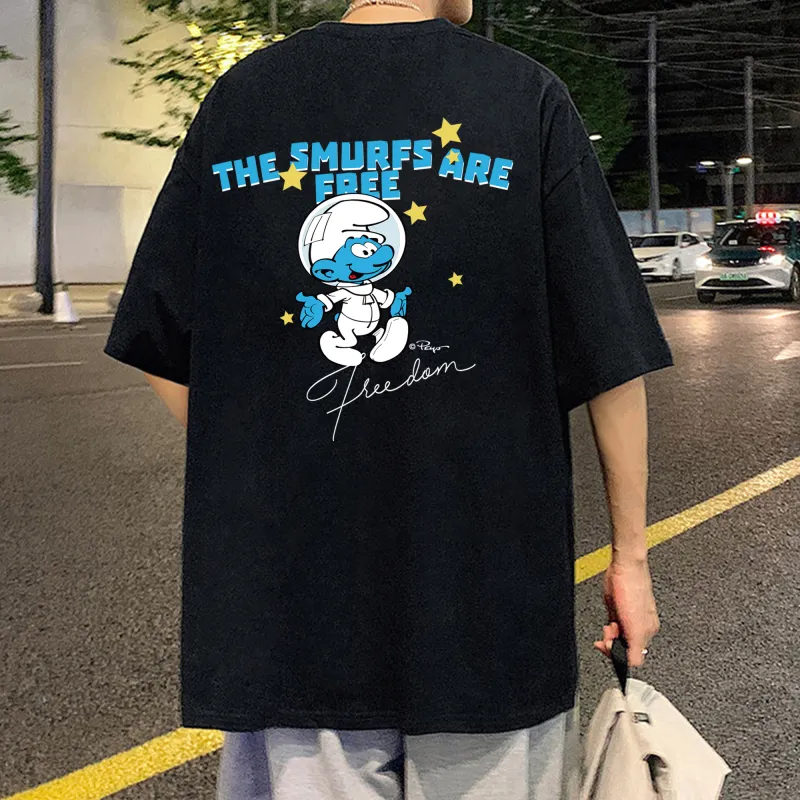 The Smurfs T Shirts Unisex-6