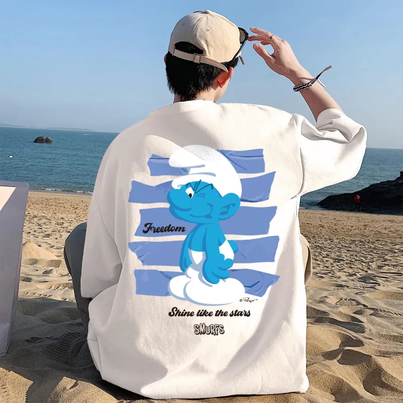 The Smurfs T Shirts Unisex-2