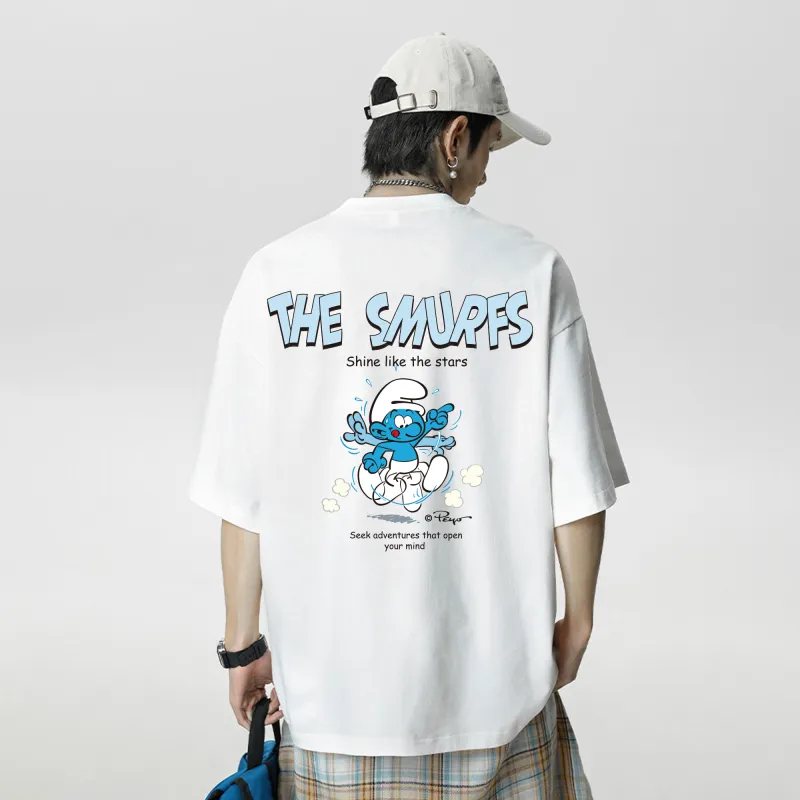 The Smurfs T Shirts Unisex-6