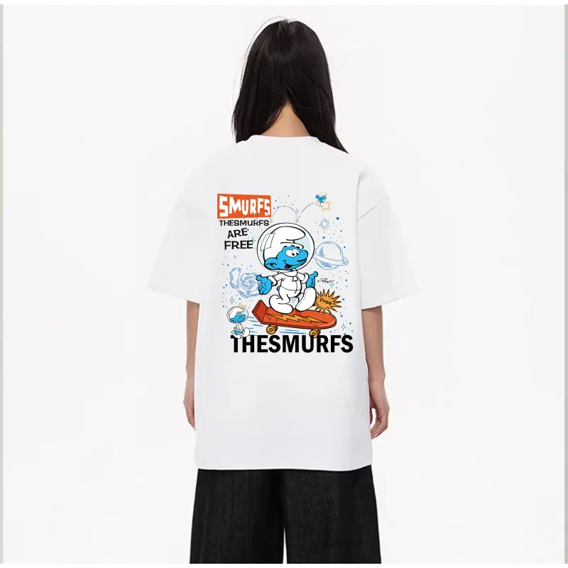 The Smurfs T Shirts Unisex-2