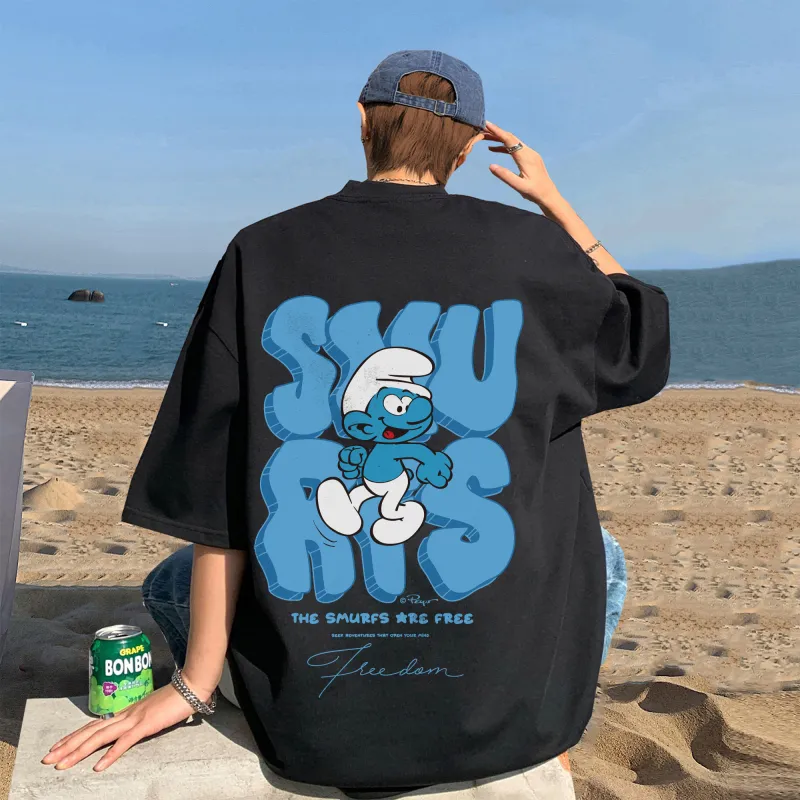 The Smurfs T Shirts Unisex-2