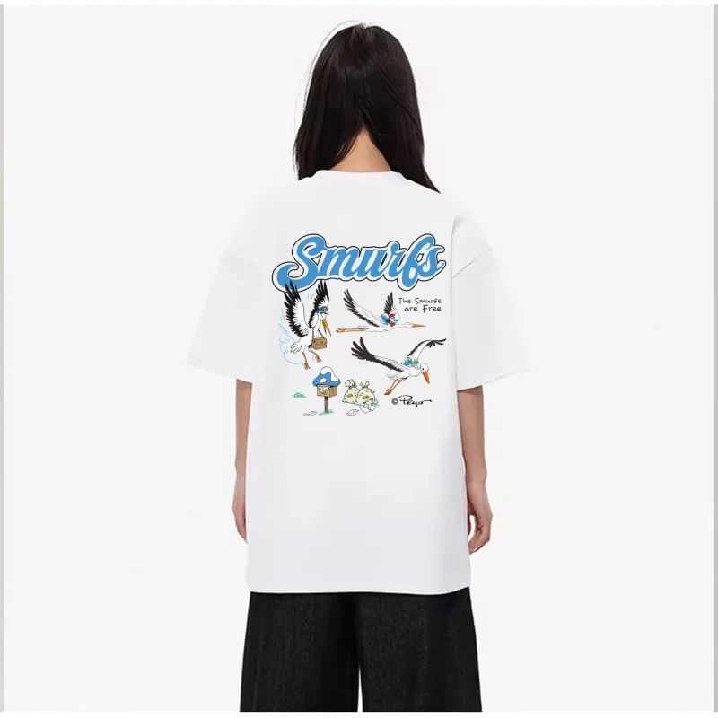 The Smurfs T Shirts Unisex-2