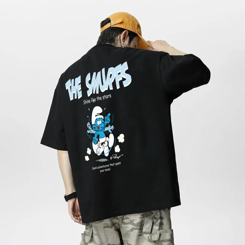 The Smurfs T Shirts Unisex-2