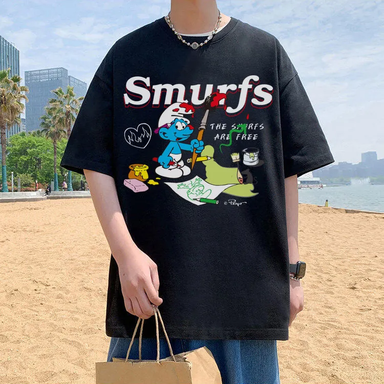 The Smurfs T Shirts Unisex-6