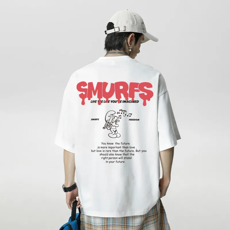 The Smurfs T Shirts Unisex-6