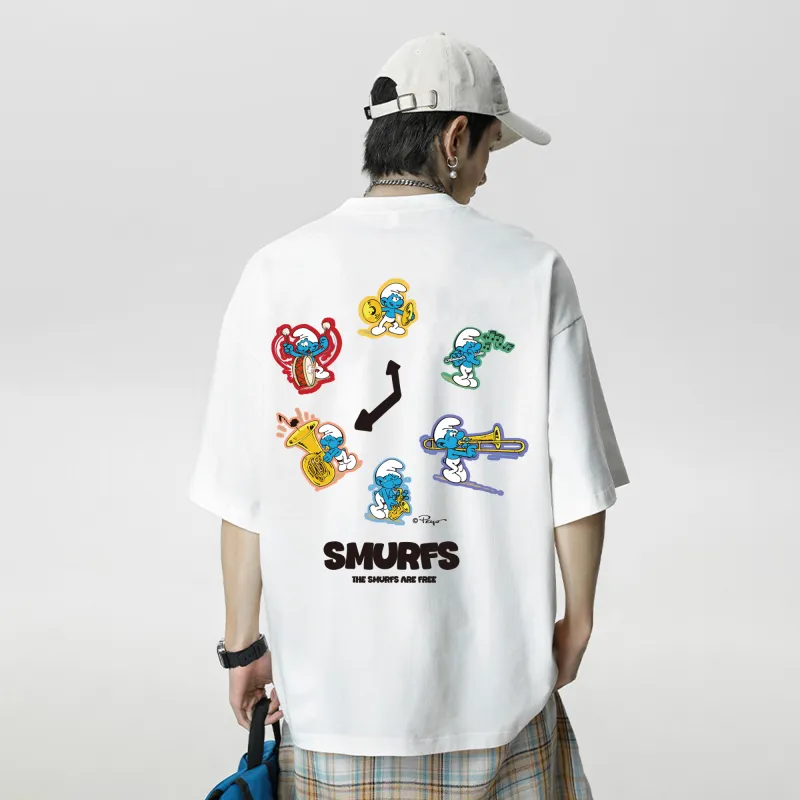 The Smurfs T Shirts Unisex-6