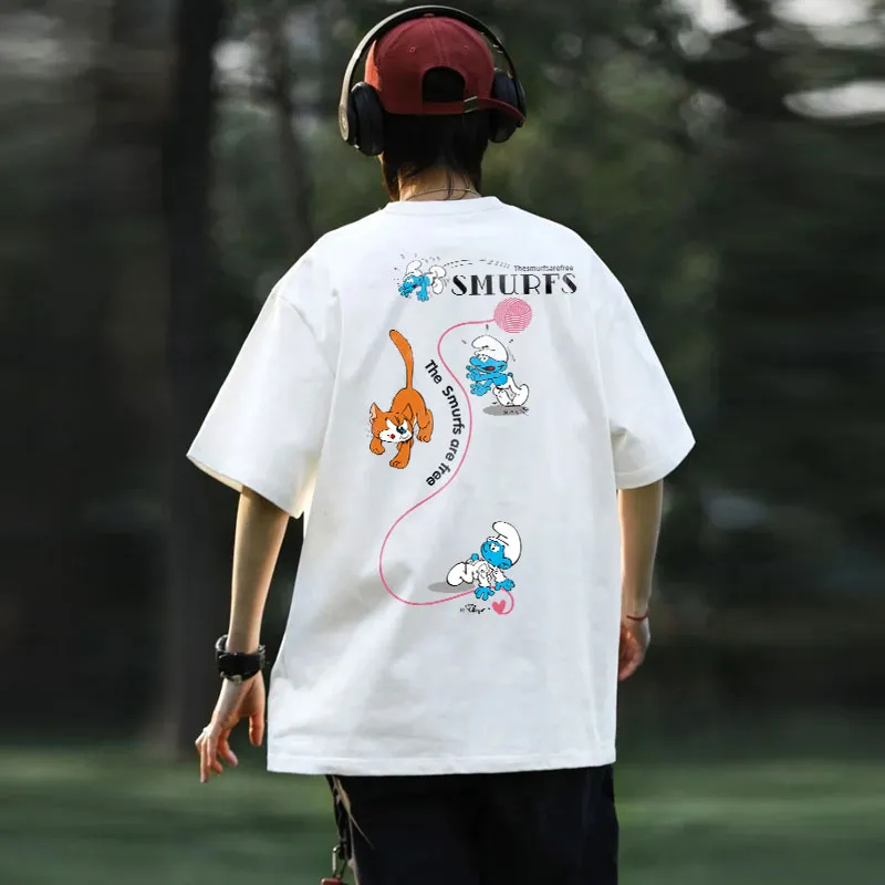 The Smurfs T Shirts Unisex-6