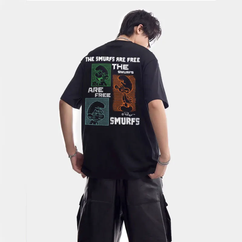 The Smurfs T Shirts Unisex-2