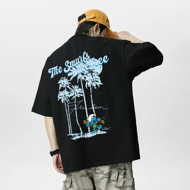 The Smurfs T Shirts Unisex-2