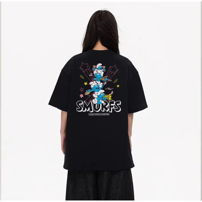The Smurfs T Shirts Unisex-6