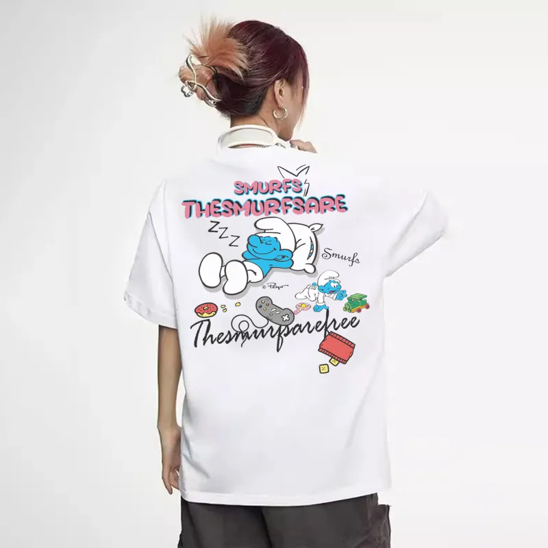 The Smurfs T Shirts Unisex-2