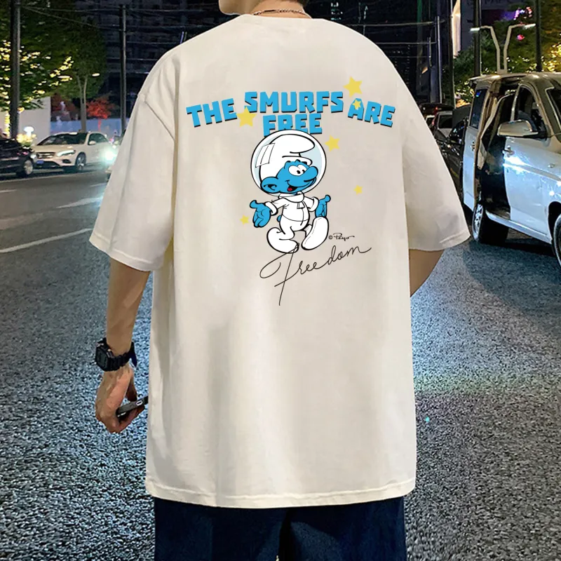 The Smurfs T Shirts Unisex-2