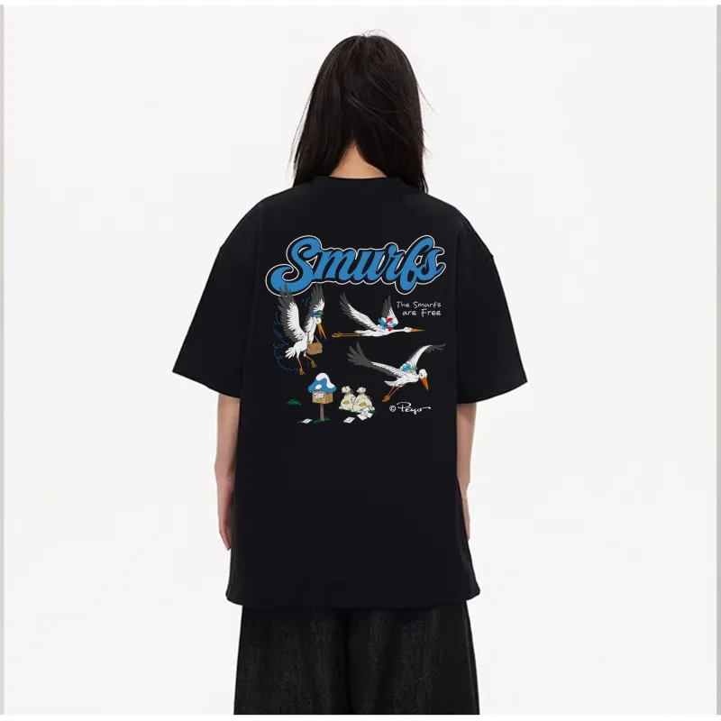 The Smurfs T Shirts Unisex-5