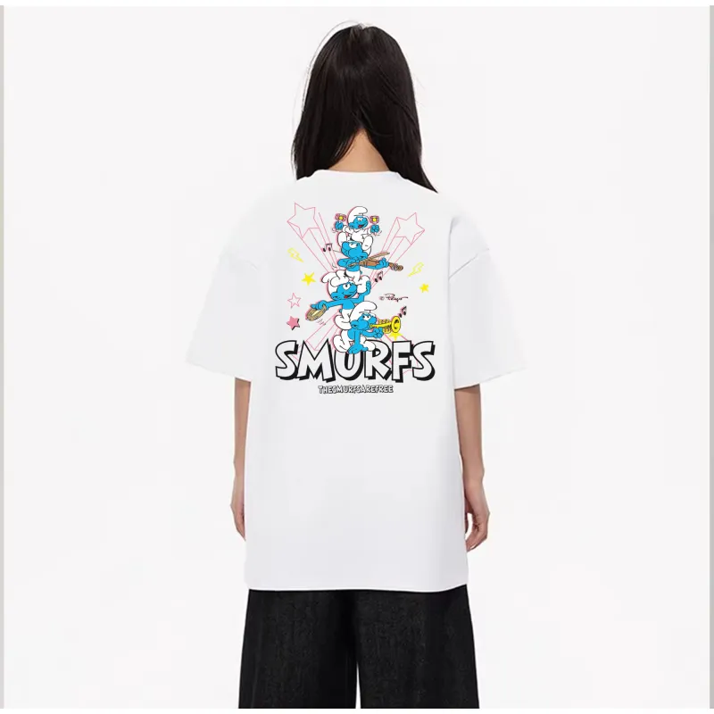 The Smurfs T Shirts Unisex-2