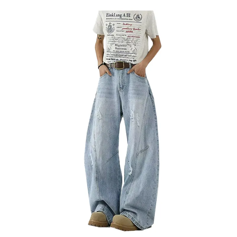 ASHER LEVINE Jeans Unisex-5