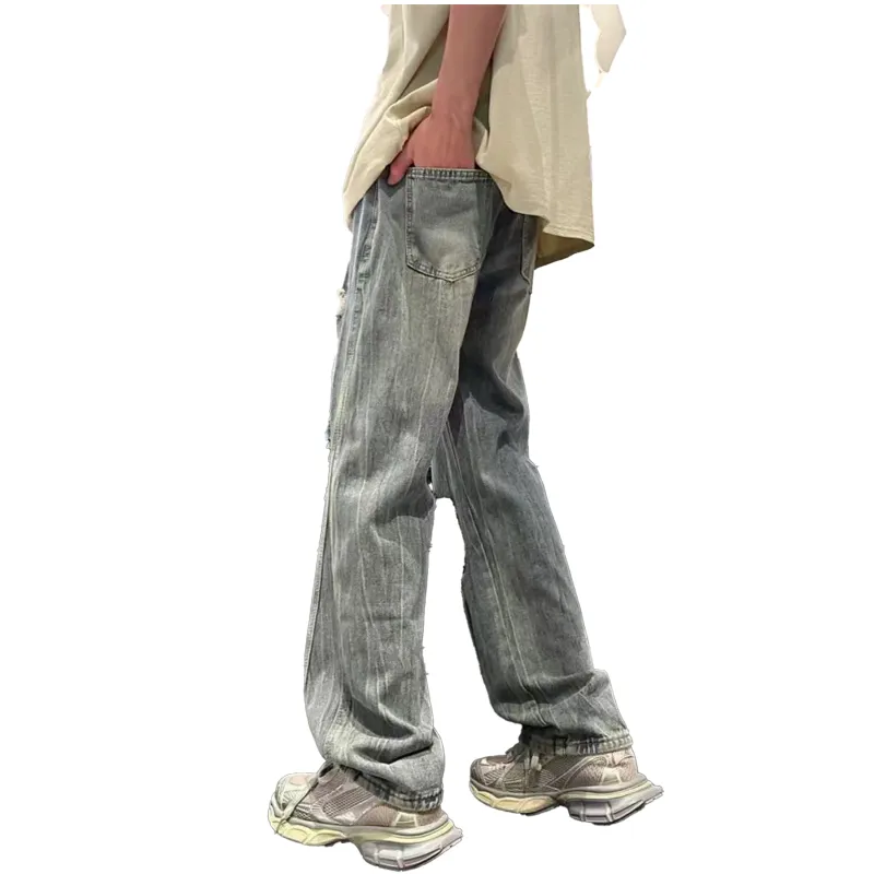 ASHER LEVINE Jeans Unisex Vintage Blue-4