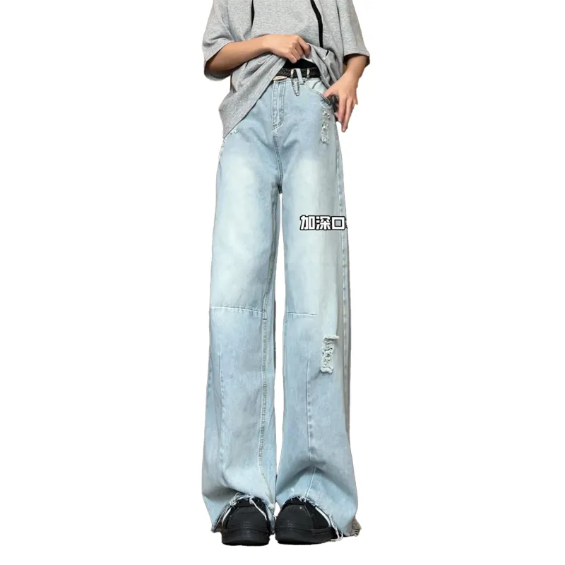 ASHER LEVINE Jeans Unisex Light Blue-2