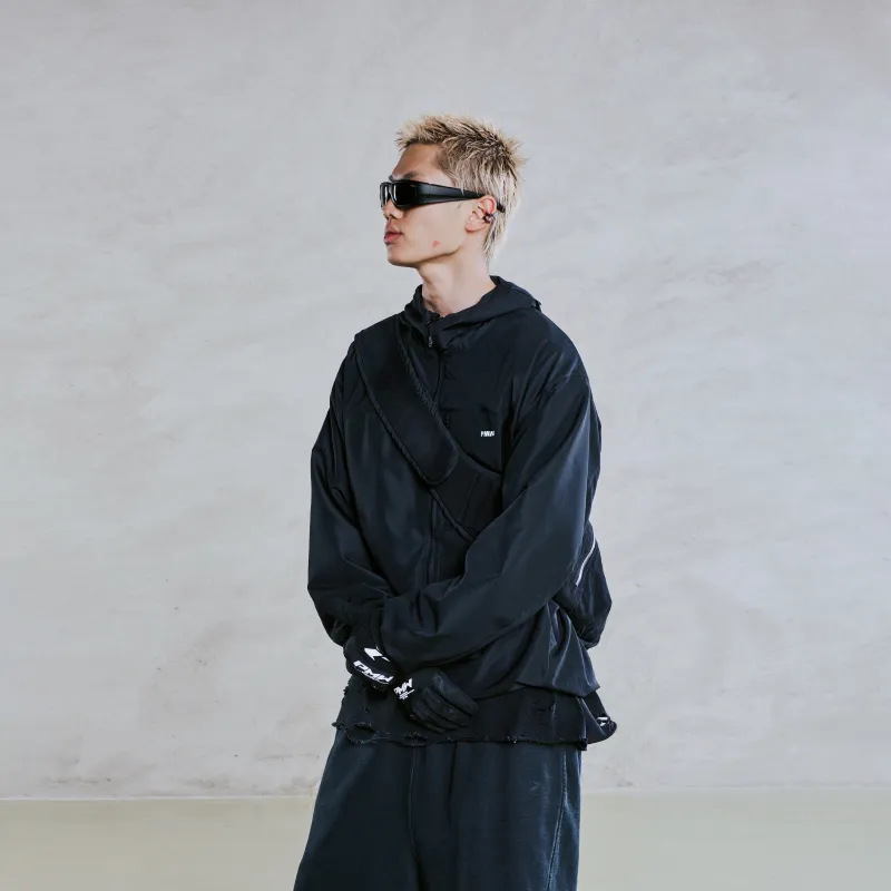 P.M.W Sun Protection Clothing Unisex Black-3