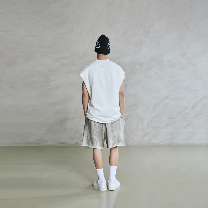P.M.W Tank Tops Men White-4