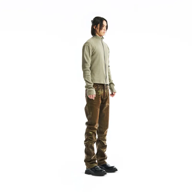 P.M.W Jeans Unisex Bronze-3