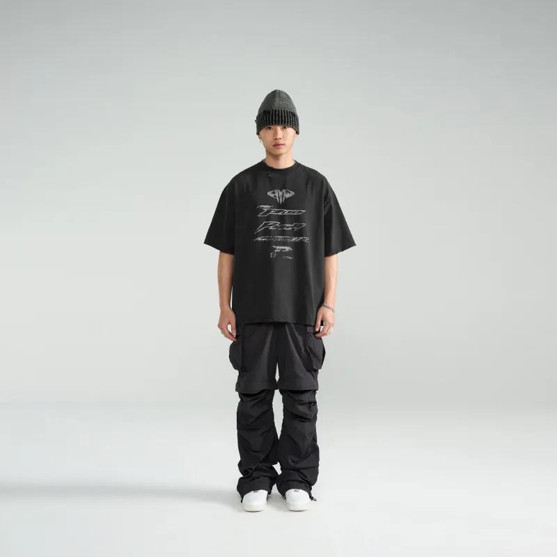 P.M.W T Shirt Unisex Carbon Black-2