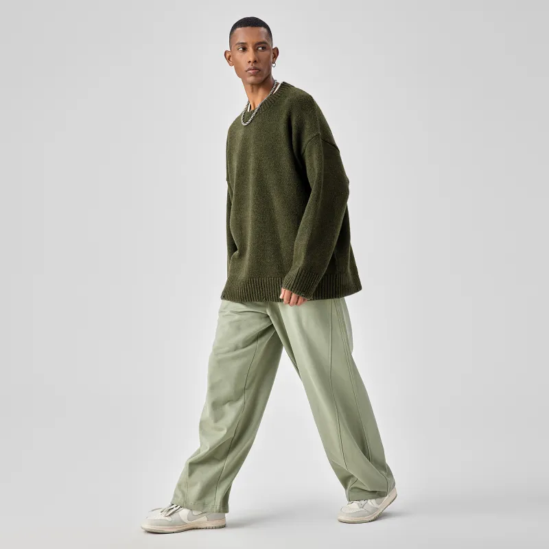 Bodydream Sweaters Unisex Army Green-5