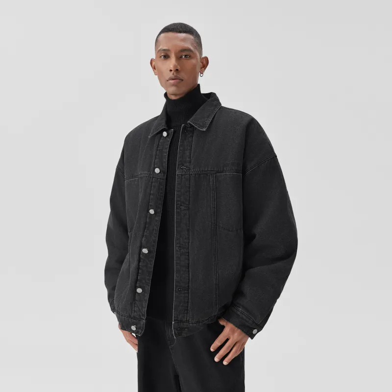 Bodydream Denim Jackets Unisex Black-2