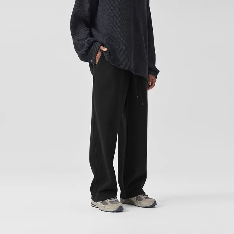 Bodydream Loose Fit Straight Fit Sweatpants Spring Unisex-2